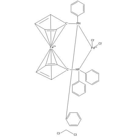 [1,1'-双(二苯基膦)二茂铁]二氯化钯二氯甲烷络合物