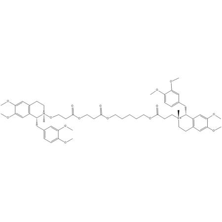 (1R,2R)-1-(3,4-dimethoxybenzyl)-2-(3-((5-((3-((3-(((1R,2R)-1-(3,4-dimethoxybenzyl)-6,7-dimethoxy-2-methyl-1,2,3,4-tetrahydroisoquinolin-2-ium-2-yl)oxy)propanoyl)oxy)propanoyl)oxy)pentyl)oxy)-3-oxopropyl)-6,7-dimethoxy-2-methyl-1,2,3,4-tetrahydroisoquinolin-2-ium