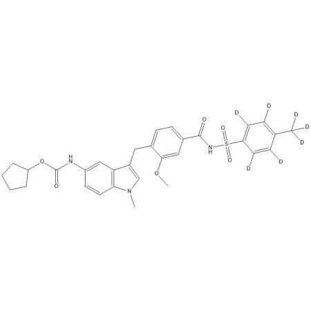 扎鲁司特杂质 3-d7